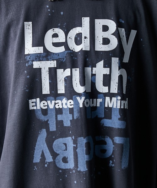 GEVS.(ジェイヴィス)の「ロゴプリントロングスリーブTシャツ<大きいサイズ有>GEVS.(Tシャツ/カットソー・レディース・チャコールグレー/ライトグレー系・5L/4L/3L/LL/L/M)」の16枚目の写真
