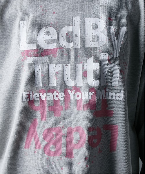 GEVS.(ジェイヴィス)の「ロゴプリントロングスリーブTシャツ<大きいサイズ有>GEVS.(Tシャツ/カットソー・レディース・チャコールグレー/ライトグレー系・5L/4L/3L/LL/L/M)」の20枚目の写真