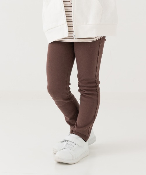 EDWIN（エドウィン）の「〈EDWIN〉ストレッチパンツ（その他パンツ・キッズ・アイボリー/グレー/モカ/ベージュ/イエロー/ラベンダー/ネイビー/ミント/ワインレッド/ピンク/グリーン/ブラウン/オレンジ/サックスブルー/ライトブルー/カーキ/ブラック/ブルー/クリーム/チャコールグレー・120cm/130cm/100cm/95cm/90cm/80ｃｍ/110cm）」の6枚目の写真