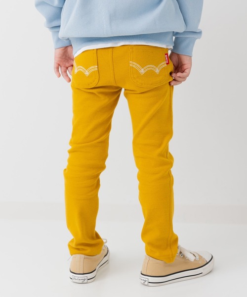 EDWIN（エドウィン）の「〈EDWIN〉ストレッチパンツ（その他パンツ・キッズ・アイボリー/グレー/モカ/ベージュ/イエロー/ラベンダー/ネイビー/ミント/ワインレッド/ピンク/グリーン/ブラウン/オレンジ/サックスブルー/ライトブルー/カーキ/ブラック/ブルー/クリーム/チャコールグレー・120cm/130cm/100cm/95cm/90cm/80ｃｍ/110cm）」の17枚目の写真