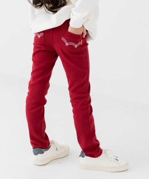 EDWIN（エドウィン）の「〈EDWIN〉ストレッチパンツ（その他パンツ・キッズ・アイボリー/グレー/モカ/ベージュ/イエロー/ラベンダー/ネイビー/ミント/ワインレッド/ピンク/グリーン/ブラウン/オレンジ/サックスブルー/ライトブルー/カーキ/ブラック/ブルー/クリーム/チャコールグレー・120cm/130cm/100cm/95cm/90cm/80ｃｍ/110cm）」の19枚目の写真