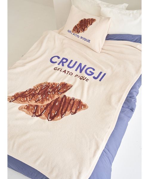 新品 最安値 【SESAME STREET】【Sleep】ジャガードマルチカバー Sleep】スイーツ ジャガードマルチカバー（寝具）｜gelato pique