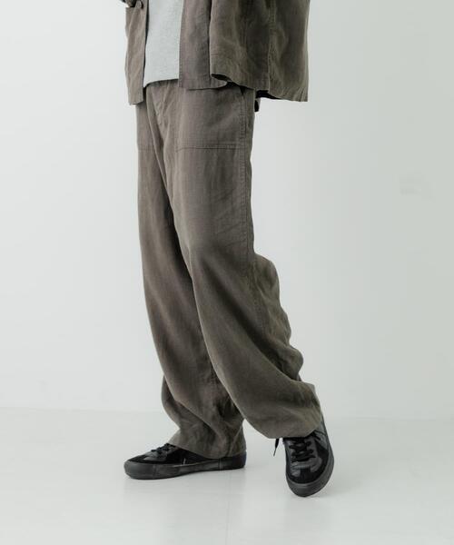 URBAN RESEARCH（アーバンリサーチ）の「『別注』LE VETEMENT ATLANTIQUE×UR　ワークパンツ（その他パンツ・メンズ・ブラック/チャコールグレー・MEDIUM/LARGE）」の18枚目の写真