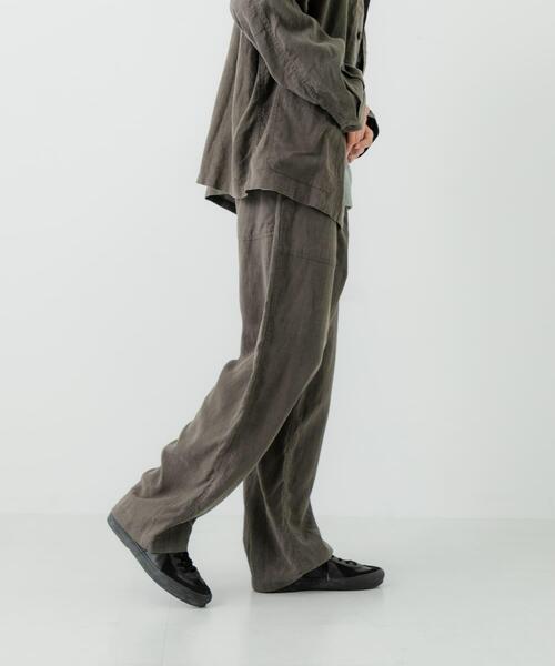 URBAN RESEARCH（アーバンリサーチ）の「『別注』LE VETEMENT ATLANTIQUE×UR　ワークパンツ（その他パンツ・メンズ・ブラック/チャコールグレー・MEDIUM/LARGE）」の20枚目の写真