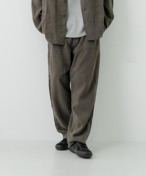 URBAN RESEARCH（アーバンリサーチ）の「『別注』LE VETEMENT ATLANTIQUE×UR　ワークパンツ（その他パンツ・メンズ・ブラック/チャコールグレー・MEDIUM/LARGE）」の21枚目の写真