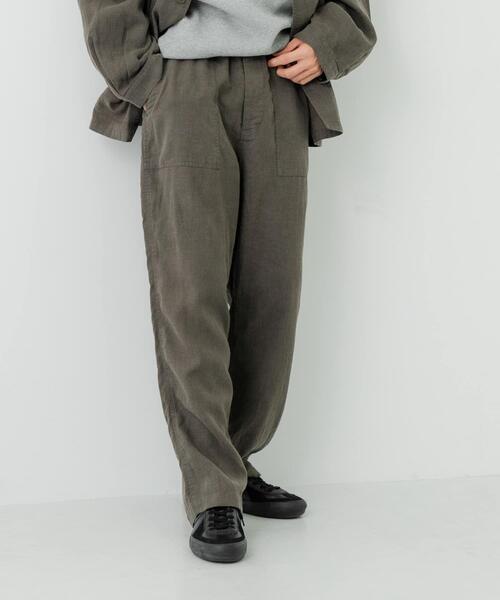 URBAN RESEARCH（アーバンリサーチ）の「『別注』LE VETEMENT ATLANTIQUE×UR　ワークパンツ（その他パンツ・メンズ・ブラック/チャコールグレー・MEDIUM/LARGE）」の22枚目の写真