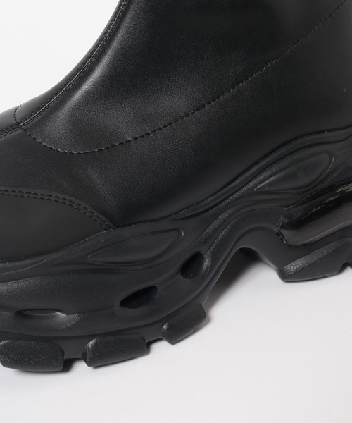 JEANASIS（ジーナシス）の「【抗菌防臭テープ付き】ストレッチクリアスニーカーブーツ/573251（ブーツ・レディース・ブラック/ブラック系その他/グレー系その他/ブラック系その他2・MEDIUM/LARGE）」の13枚目の写真