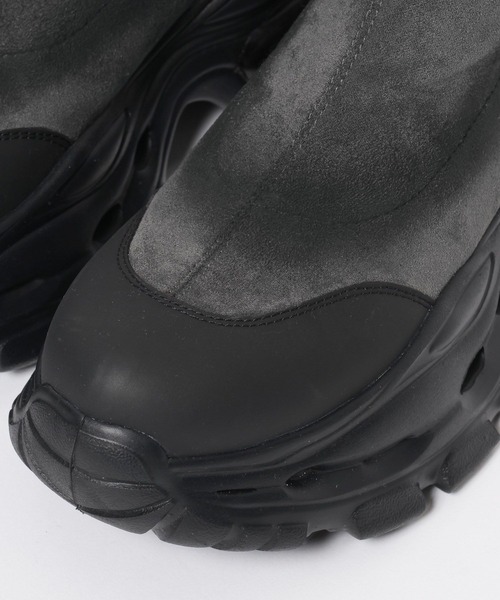 JEANASIS（ジーナシス）の「【抗菌防臭テープ付き】ストレッチクリアスニーカーブーツ/573251（ブーツ・レディース・ブラック/ブラック系その他/グレー系その他/ブラック系その他2・MEDIUM/LARGE）」の16枚目の写真