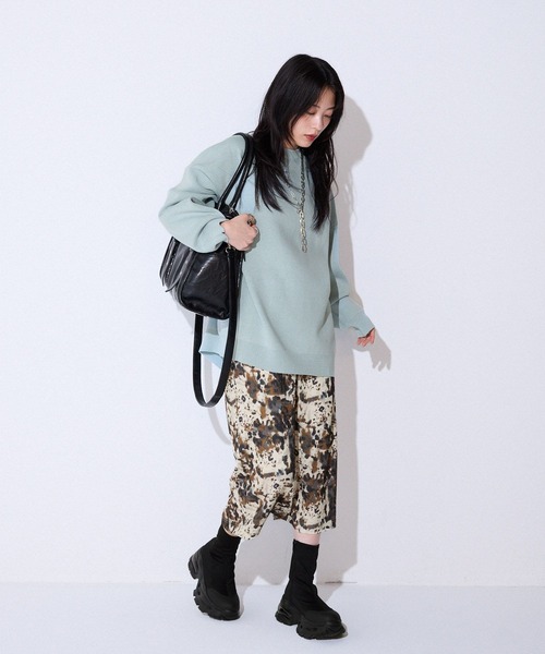 JEANASIS（ジーナシス）の「【抗菌防臭テープ付き】ストレッチクリアスニーカーブーツ/573251（ブーツ・レディース・ブラック/ブラック系その他/グレー系その他/ブラック系その他2・MEDIUM/LARGE）」の19枚目の写真