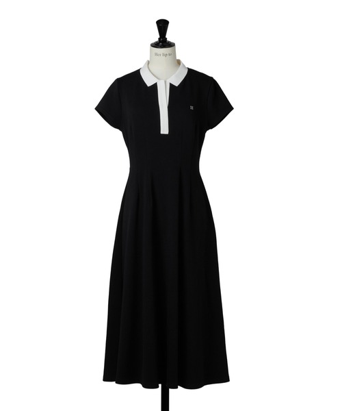 ワンピース herlipto Short Sleeve Polo Dress Short Sleeve Polo Dress（ワンピース）｜Her lip to（ハー