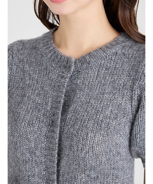 リボンディテールペプラムカーディガン（カーディガン/ボレロ