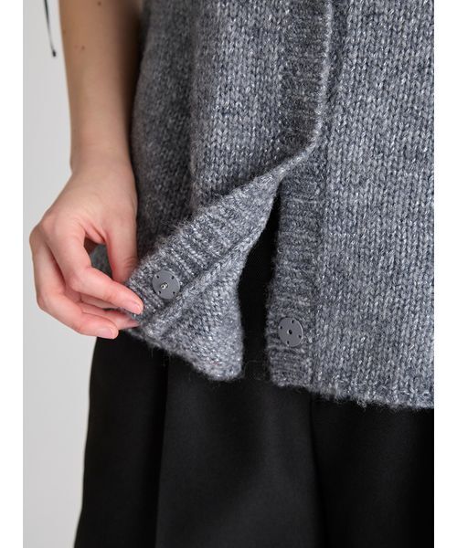 リボンディテールペプラムカーディガン（カーディガン/ボレロ