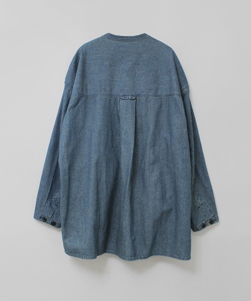 RNA-N(アールエヌエーエヌ)の「B2920 ライトジャケットシャツ(シャツ/ブラウス・レディース・ブラウン/インディゴブルー/オリーブ/ブラック・FREE)」の7枚目の写真