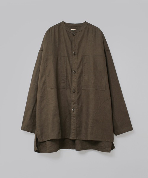 RNA-N(アールエヌエーエヌ)の「B2920 ライトジャケットシャツ(シャツ/ブラウス・レディース・ブラウン/インディゴブルー/オリーブ/ブラック・FREE)」の19枚目の写真