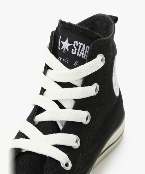 CONVERSE(コンバース)の「agnes b. x CONVERSE コンバース キッズ CANVAS ALL STAR (R) Z HI / AB(スニーカー・キッズ・ブラック・28/22/25/26/27/15cm/23/24)」の5枚目の写真