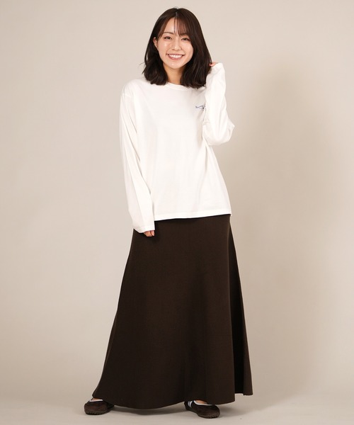 セール】RIKKA FEMME/リッカファム ロングスカート リブニットスカート