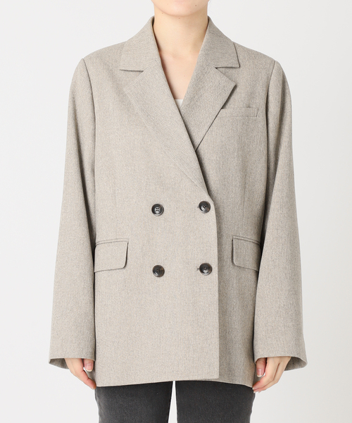 セール】《追加》ツイーディーツイルテーラードダブルジャケット