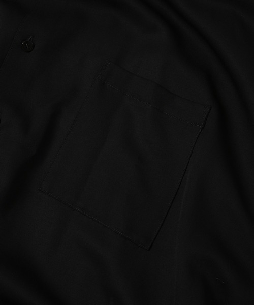 WhoWhat(フーワット)の「5X SHIRT <LONG LENGTH>(シャツ/ブラウス・メンズ・ブラック/レッド系その他・FREE)」の5枚目の写真