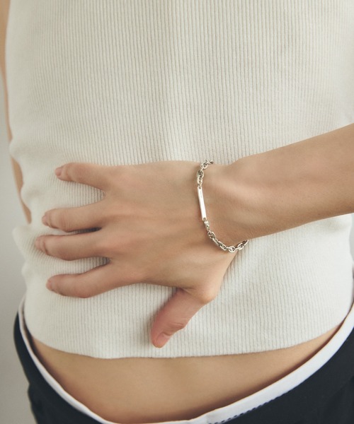TEN.（テン）の「SILVER925 マリーナチェーンブレスレット -S-（ブレスレット・レディース・シルバー・FREE）」の2枚目の写真