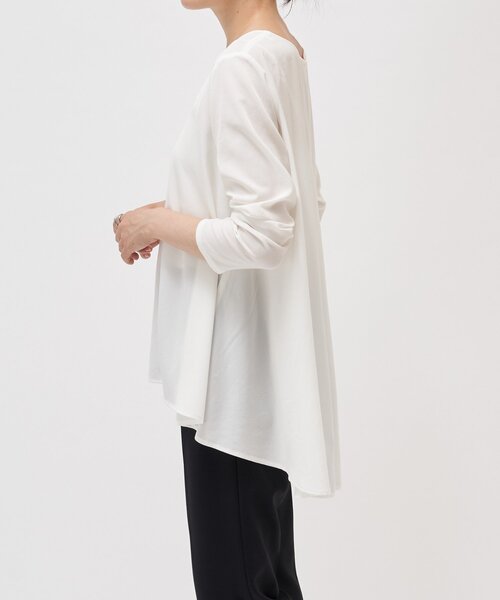 BEARDSLEY（ビアズリー）の「バックフレアブラウス（シャツ/ブラウス・レディース・ホワイト・FREE）」の11枚目の写真