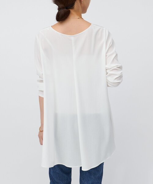 BEARDSLEY（ビアズリー）の「バックフレアブラウス（シャツ/ブラウス・レディース・ホワイト・FREE）」の19枚目の写真