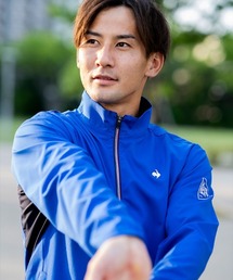 le coq sportif（ルコックスポルティフ）の「【ルコックスポルティフ】吸汗速乾/ストレッチ/UVカット防風クロスジャケット（その他アウター）」