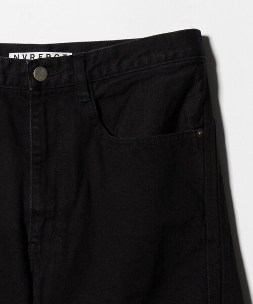 NVRFRGT(ネヴァーフォーゲット)の「<NVRFRGT>ツイスト ワイド ジーンズ(デニムパンツ・メンズ・ブラック・2/1)」の3枚目の写真