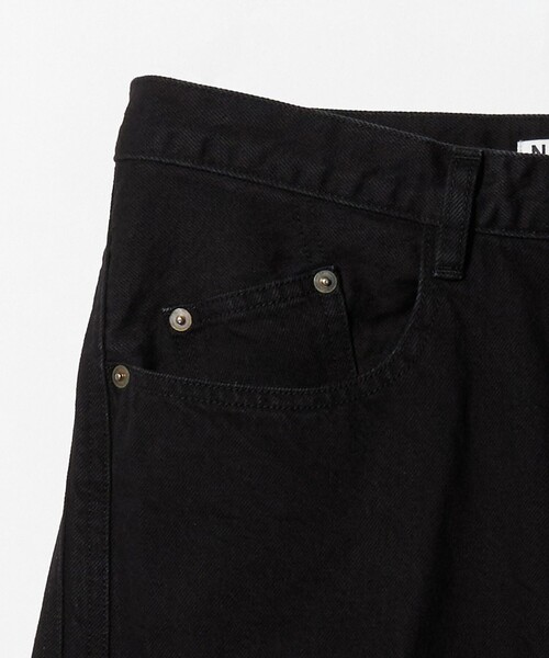 NVRFRGT(ネヴァーフォーゲット)の「<NVRFRGT>ツイスト ワイド ジーンズ(デニムパンツ・メンズ・ブラック・2/1)」の5枚目の写真