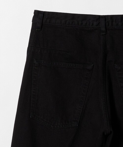 NVRFRGT(ネヴァーフォーゲット)の「<NVRFRGT>ツイスト ワイド ジーンズ(デニムパンツ・メンズ・ブラック・2/1)」の6枚目の写真