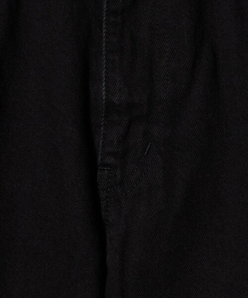 NVRFRGT(ネヴァーフォーゲット)の「<NVRFRGT>ツイスト ワイド ジーンズ(デニムパンツ・メンズ・ブラック・2/1)」の10枚目の写真