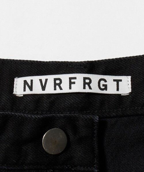 NVRFRGT(ネヴァーフォーゲット)の「<NVRFRGT>ツイスト ワイド ジーンズ(デニムパンツ・メンズ・ブラック・2/1)」の11枚目の写真