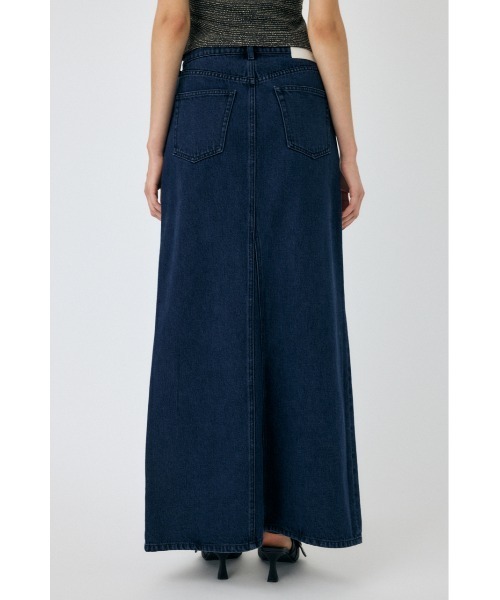 MOUSSY（マウジー）の「SLIT DENIM スカート（スカート・レディース・ダークブルー/ブルー・1/2）」の17枚目の写真