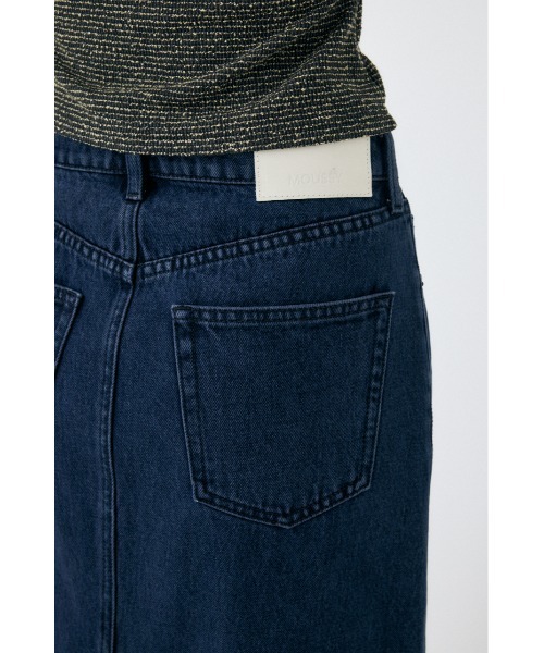 MOUSSY（マウジー）の「SLIT DENIM スカート（スカート・レディース・ダークブルー/ブルー・1/2）」の19枚目の写真