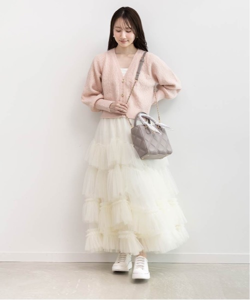 RANDA（ランダ）の「ビジューパーツグリッタースニーカー（スニーカー・レディース・ブラック/ホワイト/ピンク/シルバー・M/L/S/LL）」の12枚目の写真