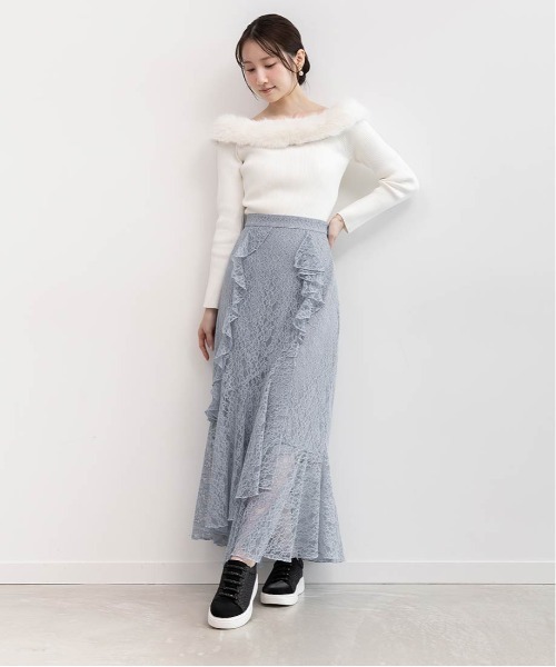 RANDA（ランダ）の「ビジューパーツグリッタースニーカー（スニーカー・レディース・ブラック/ホワイト/ピンク/シルバー・M/L/S/LL）」の22枚目の写真