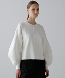 新品未使用　アドーア　ドライコットン　トップス　ホワイト Sawa a la mode レディース トップス カットソー 白 ホワイト