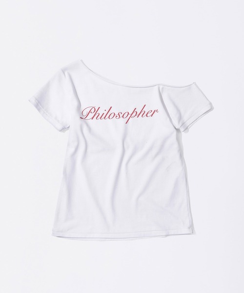 SCULPTOR(スカルプター)の「Hook Me Up Layered Tee(Tシャツ/カットソー・レディース・ピンク/ホワイト/チャコール・MEDIUM/SMALL/LARGE)」の9枚目の写真