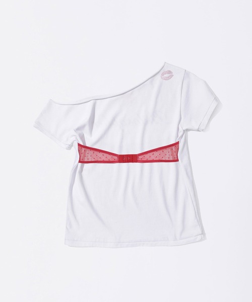SCULPTOR(スカルプター)の「Hook Me Up Layered Tee(Tシャツ/カットソー・レディース・ピンク/ホワイト/チャコール・MEDIUM/SMALL/LARGE)」の10枚目の写真