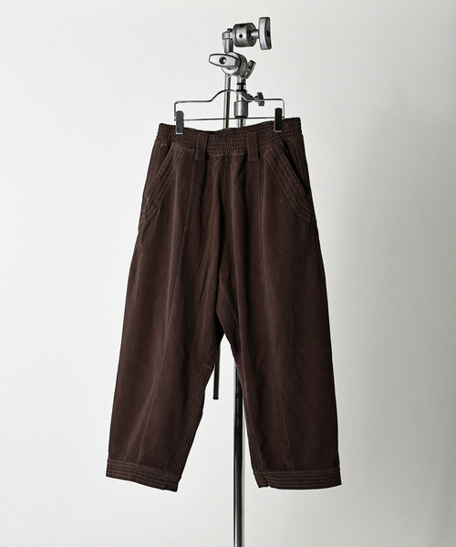 WISM(ウィズム)の「subtlebody / サトルボディ Cosmos Pants(その他パンツ・メンズ・アイボリー/チョコ・MEDIUM/LARGE)」の1枚目の写真