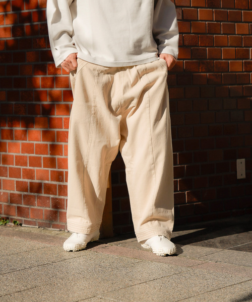 WISM(ウィズム)の「subtlebody / サトルボディ Cosmos Pants(その他パンツ・メンズ・アイボリー/チョコ・MEDIUM/LARGE)」の7枚目の写真