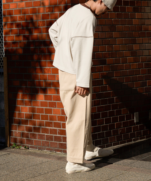 WISM(ウィズム)の「subtlebody / サトルボディ Cosmos Pants(その他パンツ・メンズ・アイボリー/チョコ・MEDIUM/LARGE)」の11枚目の写真