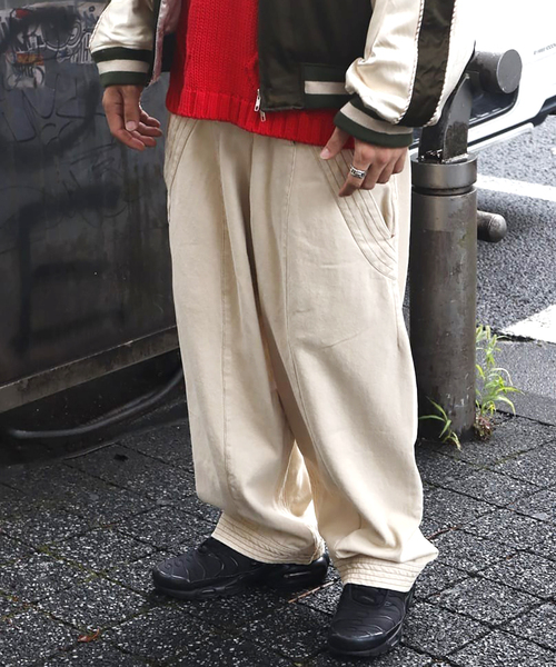 WISM(ウィズム)の「subtlebody / サトルボディ Cosmos Pants(その他パンツ・メンズ・アイボリー/チョコ・MEDIUM/LARGE)」の15枚目の写真
