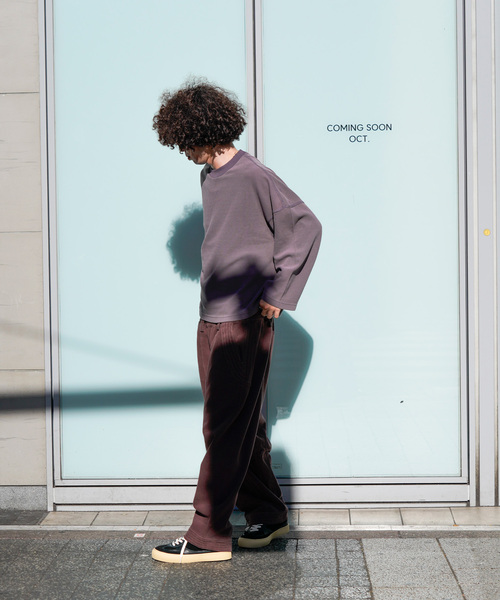 WISM(ウィズム)の「subtlebody / サトルボディ Cosmos Pants(その他パンツ・メンズ・アイボリー/チョコ・MEDIUM/LARGE)」の21枚目の写真