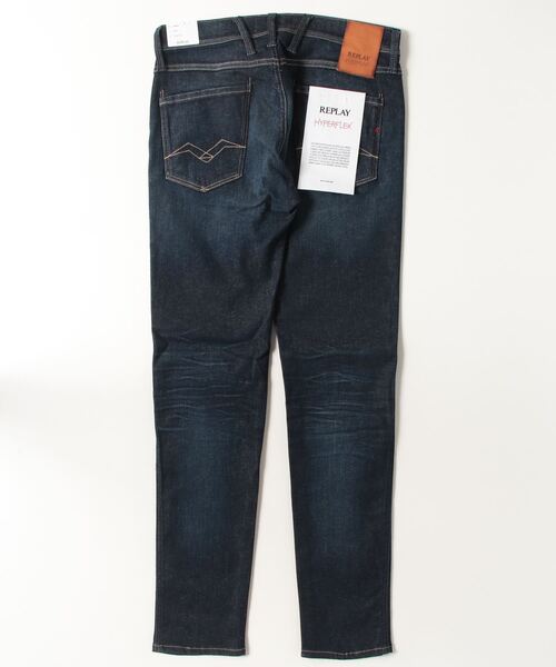 REPLAY(リプレイ)の「スリムフィットANBASS HYPERFLEX DUST ブルーストレッチデニム(デニムパンツ・メンズ・ダークブルー・W36xL32/W34xL32/W33xL32/W32xL32/W31xL32/W30xL32/W29xL32/W28xL32)」の7枚目の写真