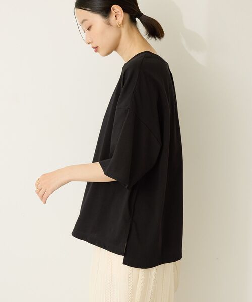AMERICAN HOLIC(アメリカンホリック)の「接触冷感バックオープンプルオーバー(Tシャツ/カットソー・レディース・アイボリー/ベージュ/ピンク/グリーン/ブラック・L/M)」の22枚目の写真
