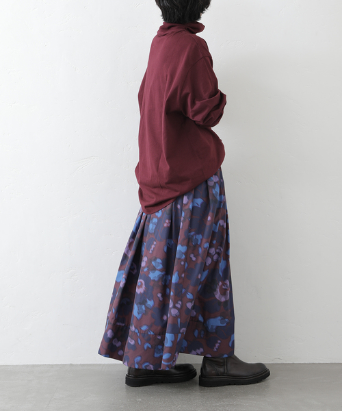 JOURNAL STANDARD LUXE（ジャーナルスタンダード　ラックス）の「リバティNyリップフラワースカート（スカート・レディース・ブラウン/ボルドー・FREE）」の16枚目の写真
