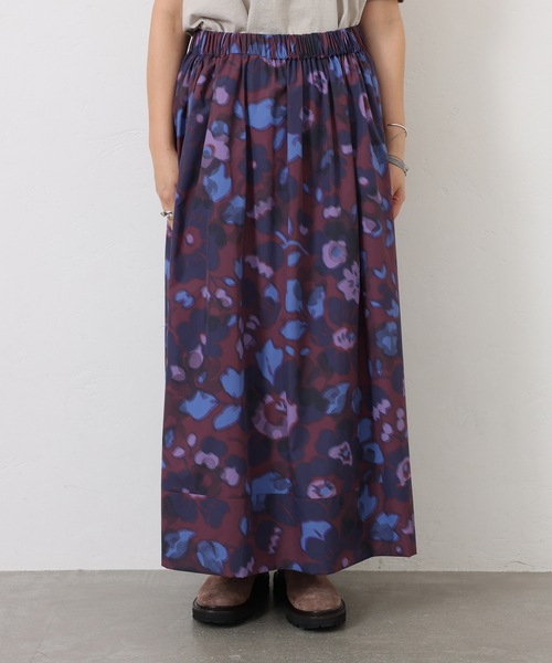 JOURNAL STANDARD LUXE（ジャーナルスタンダード　ラックス）の「リバティNyリップフラワースカート（スカート・レディース・ブラウン/ボルドー・FREE）」の17枚目の写真