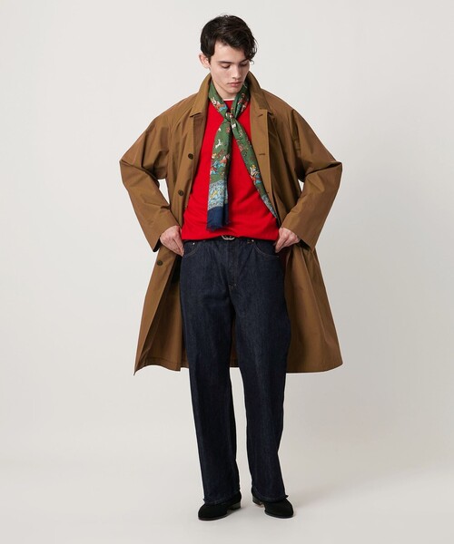 UNITED ARROWS（ユナイテッドアローズ）の「フィンクス ソラーロ マックコート（ステンカラーコート・メンズ・ブラウン系・L/XL/S/M）」の3枚目の写真