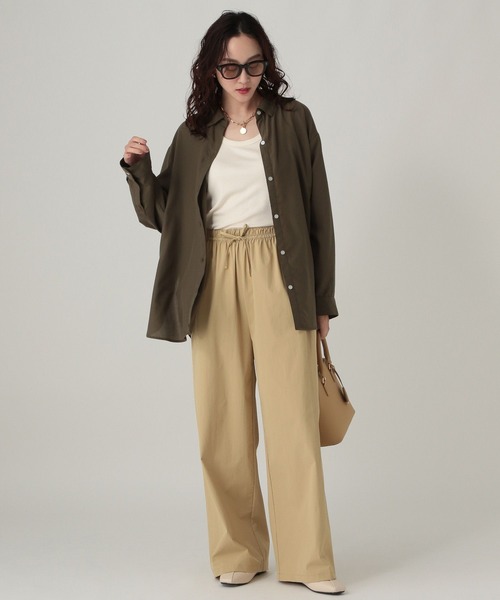 Elura（エルーラ）の「プレーンリブタンク/598154（タンクトップ・レディース・ホワイト/チャコールグレー/ブラック/ボルドー/ブラウン/ライトピンク/レッド・FREE）」の10枚目の写真