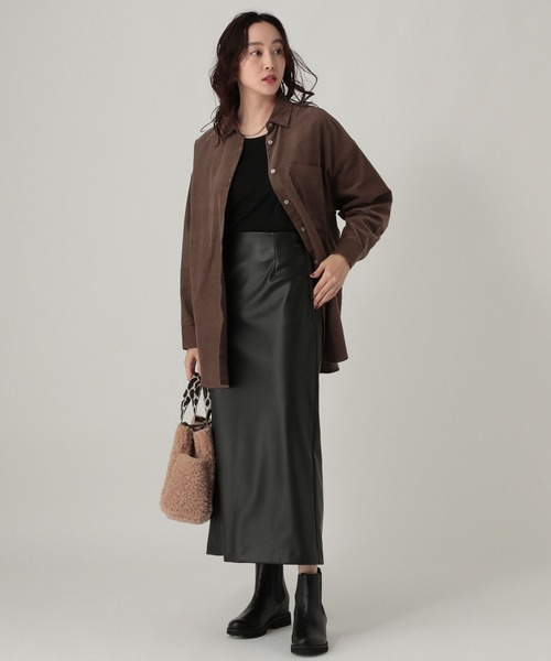 Elura（エルーラ）の「プレーンリブタンク/598154（タンクトップ・レディース・ホワイト/チャコールグレー/ブラック/ボルドー/ブラウン/ライトピンク/レッド・FREE）」の15枚目の写真